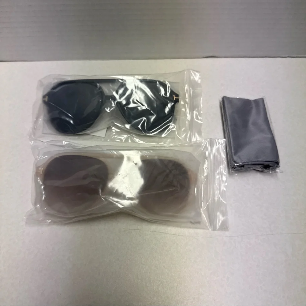 Herjour Retro Trendy Aviator Sunglasses for Women Or Men - NIB - 2 Pair
